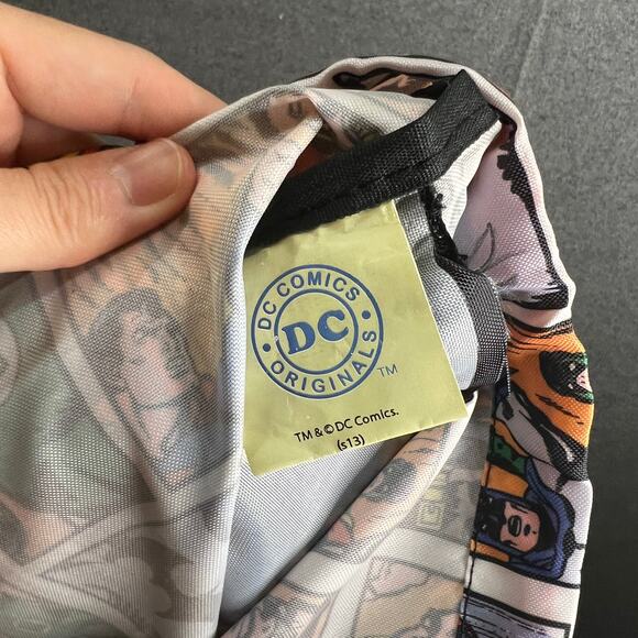 DC Comics Pull String Bag Backpack Multi Color - Picture 9 of 11